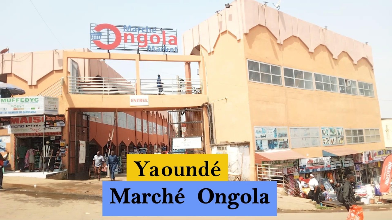 Je visite les quartiers populaires de Yaoundé : Marché Ongola