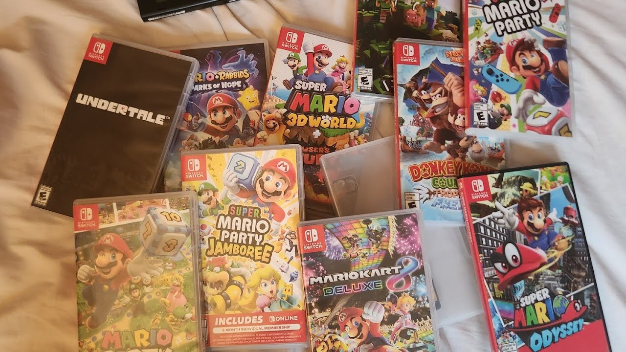Ranking all of my Nintendo Switch games!