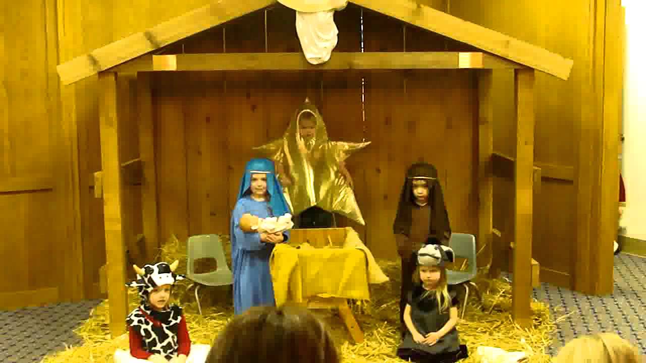 Gracie's preschool Christmas play 2011
