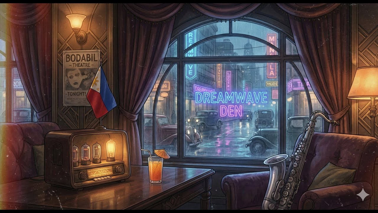 Jazz Age Manila: American‑Colonial Lofi Beats for Coding, Study & Night Drives