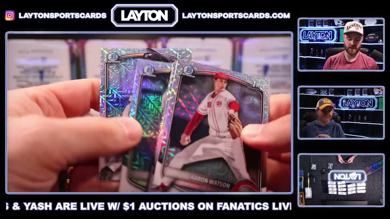 2025 Bowman Draft Baseball Mega 20 Box Case Break #1