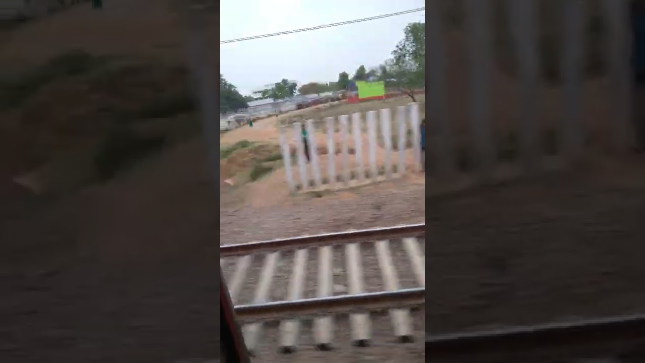 Passing Begunkodar Railway station