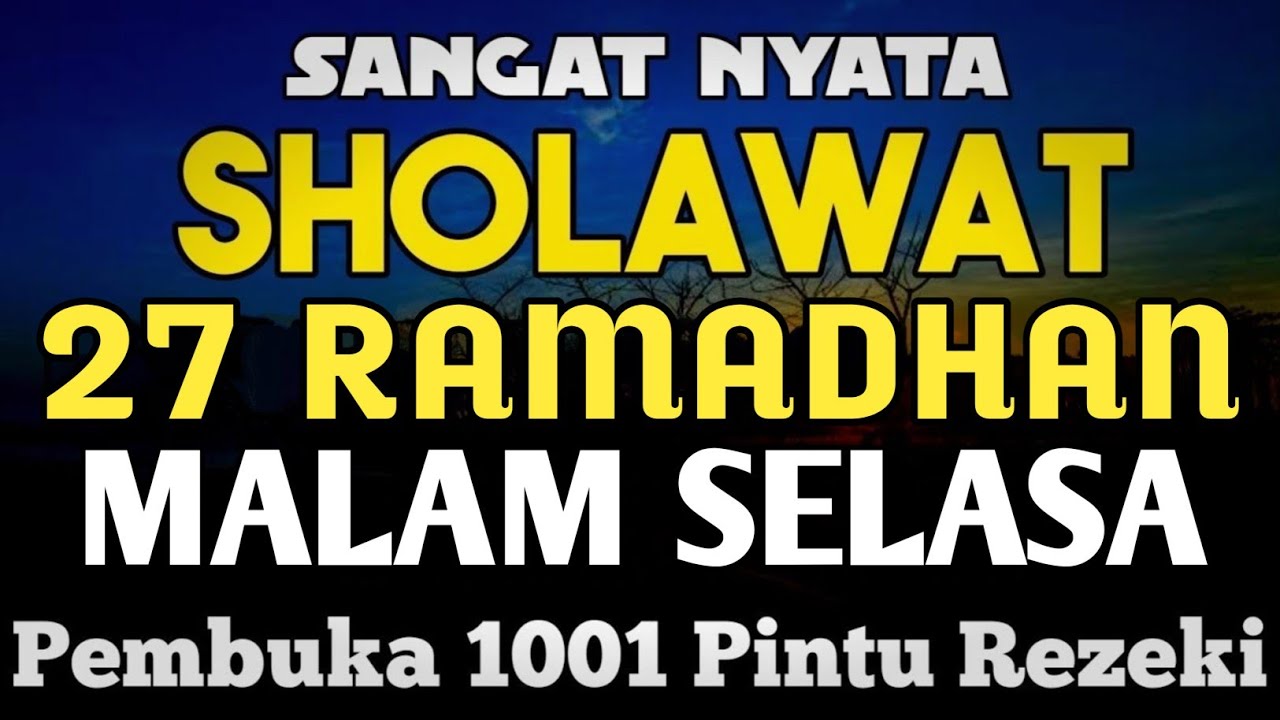 SHOLAWAT PENARIK REZEKI PALING DAHSYAT, Sholawat Nabi Muhammad SAW, SHOLAWAT JIBRIL PALING MERDU