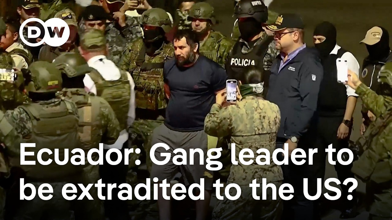 How Ecuador's arrest of drug kingpin 'Fito' could boost president Noboa's tough-on-crime reputation