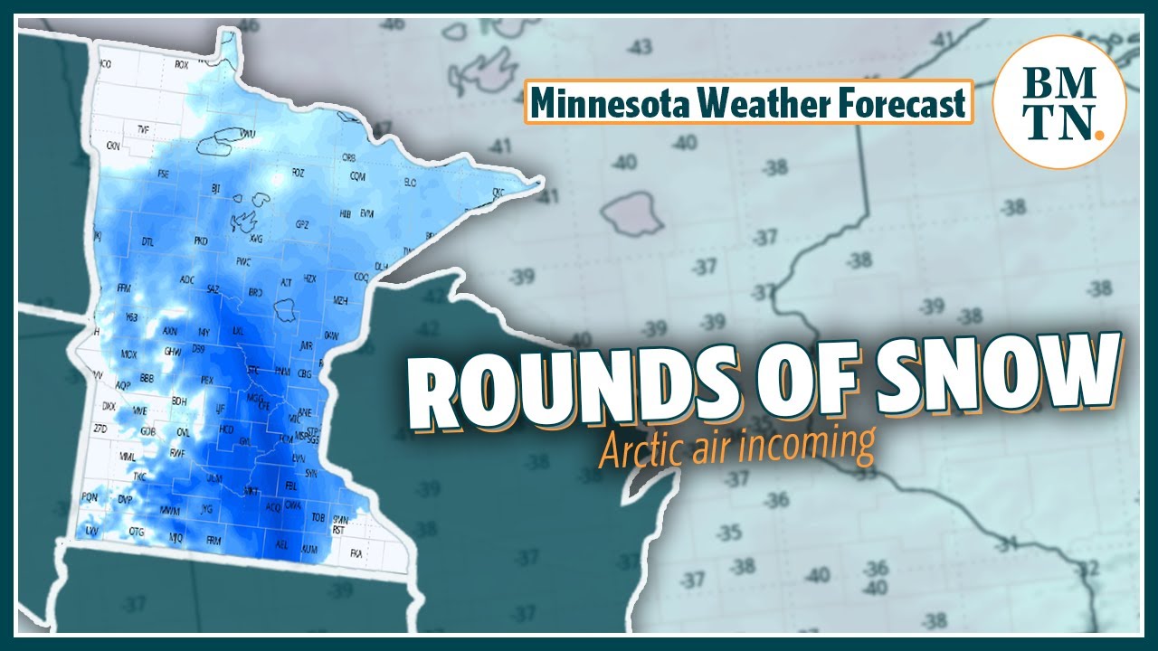 Where to expect the most snow and the worst of the looming cold in Minnesota