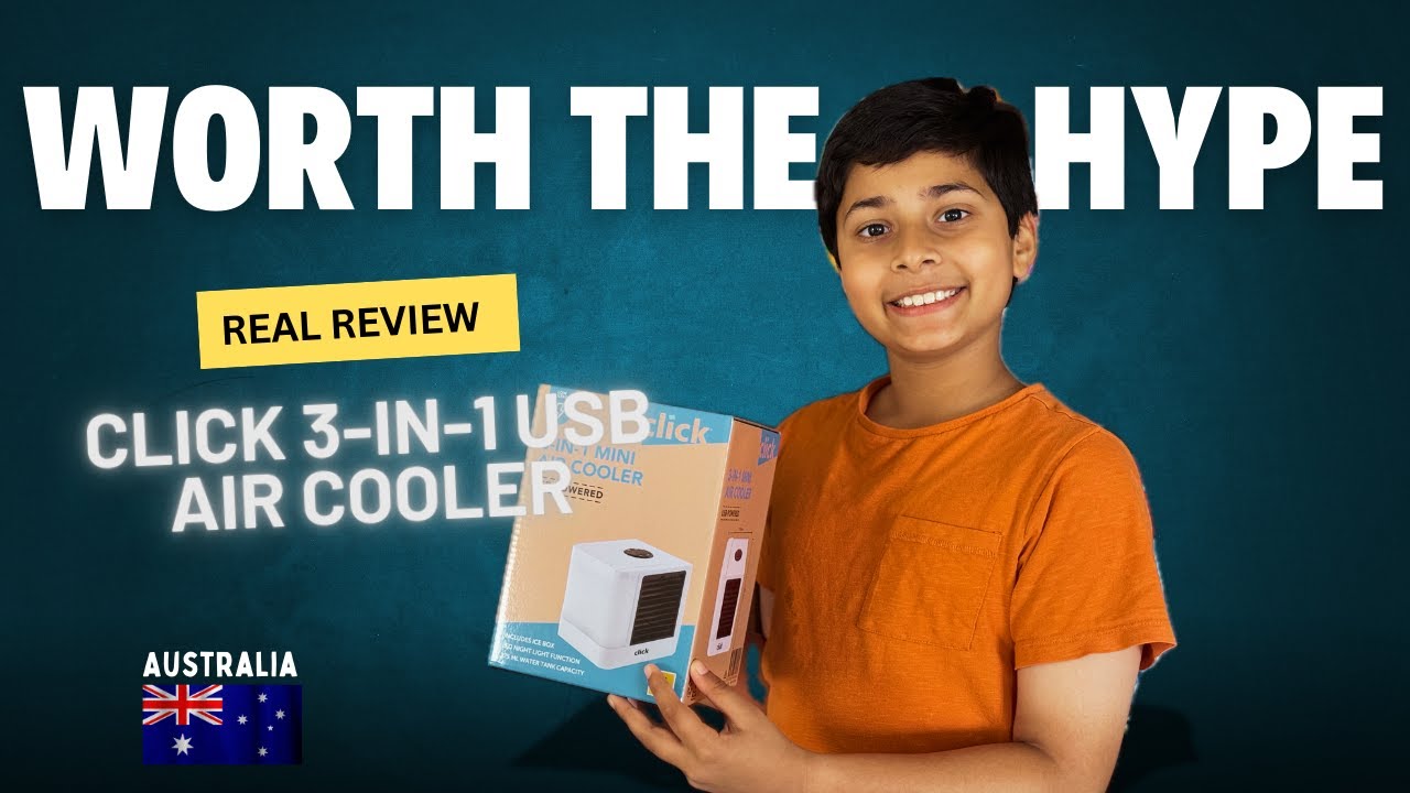 Real Review: Click 3-in-1 USB Air Cooler - Worth the Hype? 🔥❄️ Mini Air Cooler