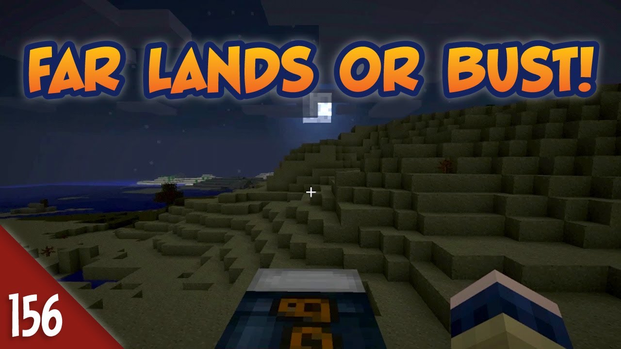 Minecraft Far Lands or Bust - #156 - Walking on the Moon