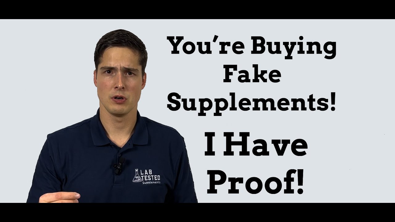 Proof that almost everyone is buying fake supplements! How to stop!