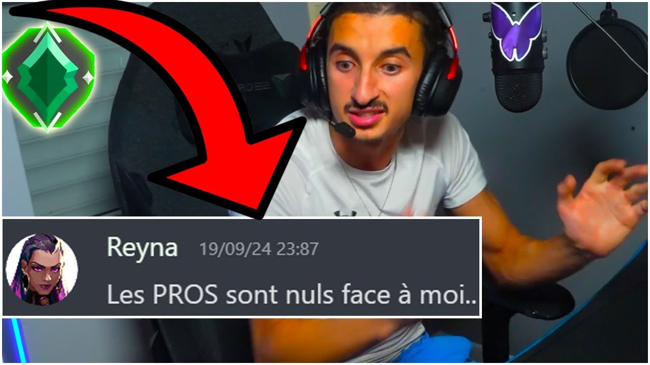 TROP D'EGO IL PENSE POUVOIR BATTRE DES PROS ET RADIANTS.. 💀 (JE BRISE SON EGO)