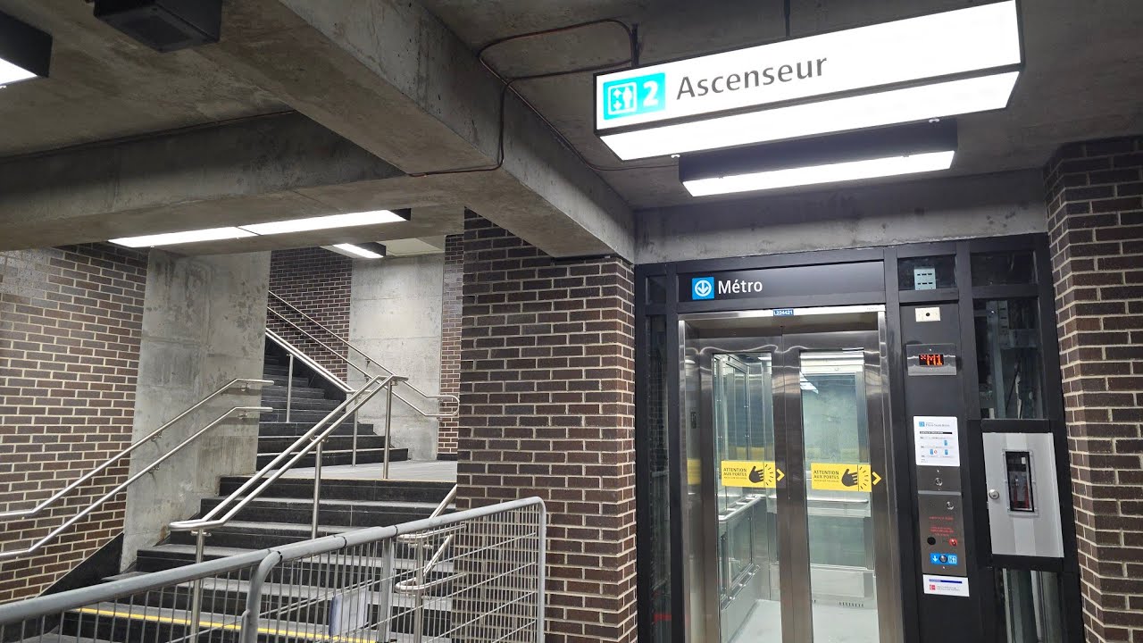 🛗🟠 New elevators at Place-Saint-Henri metro station + new entrance + redone entrance