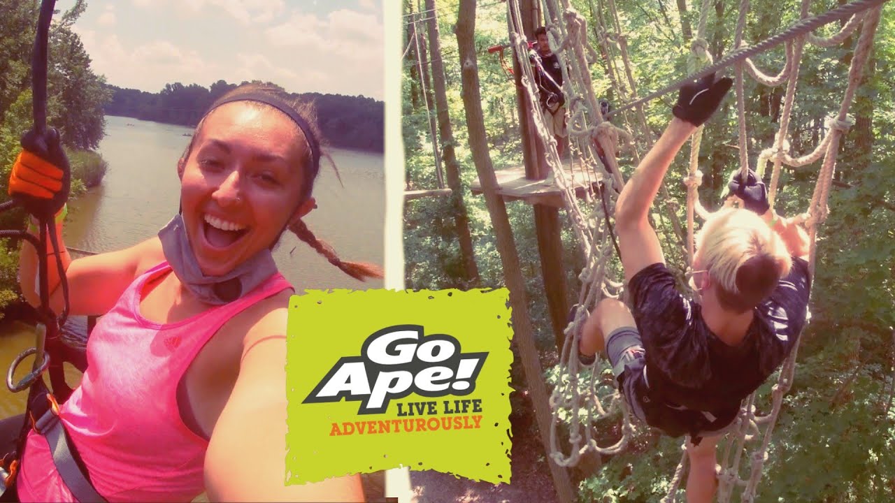Ziplining and Climbing | Go Ape, Delaware