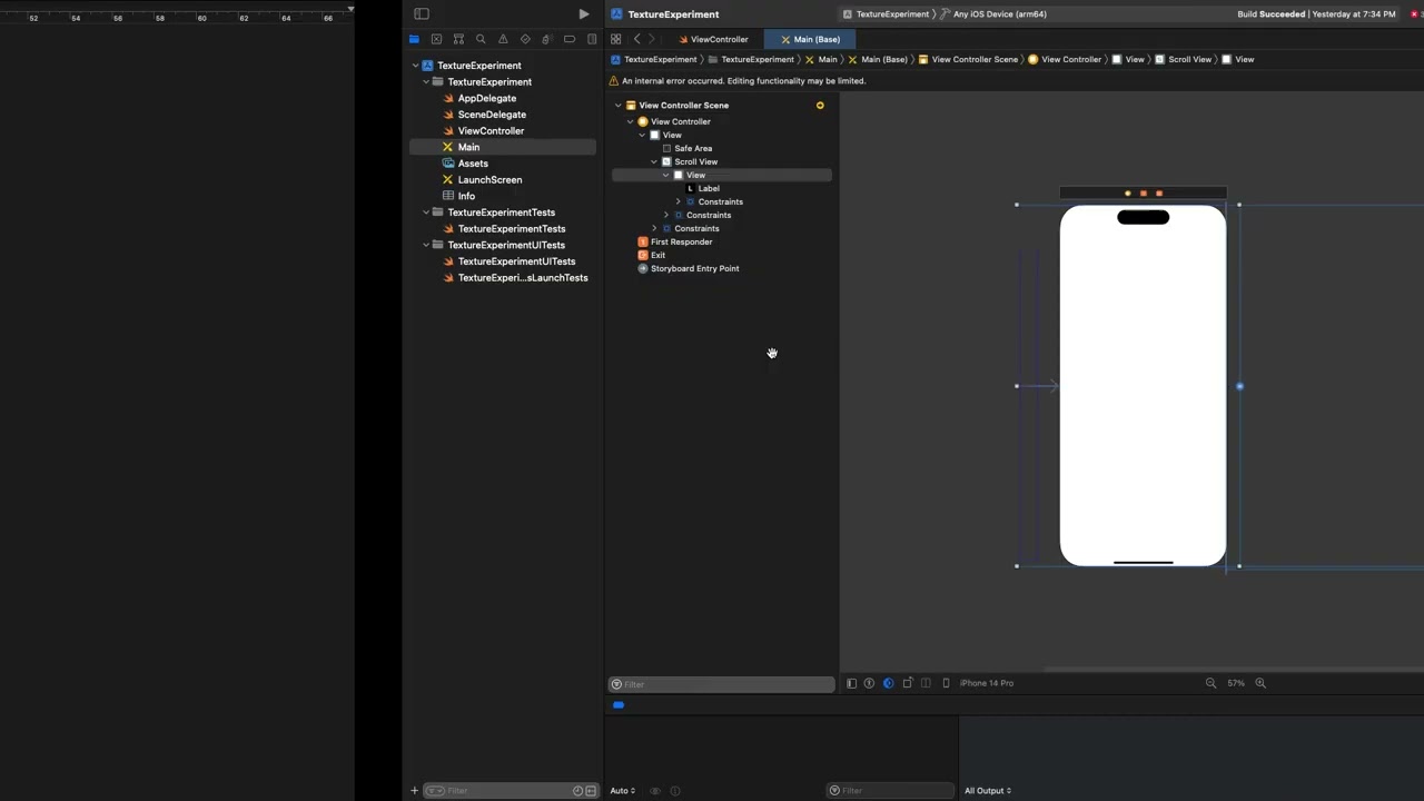 Scrolling in Swift (Storyboard) Vertical, Horizontal and Both