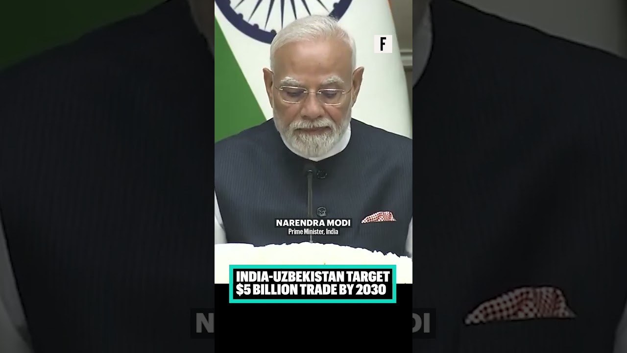 India-Uzbekistan Target $5 Billion Trade by 2030