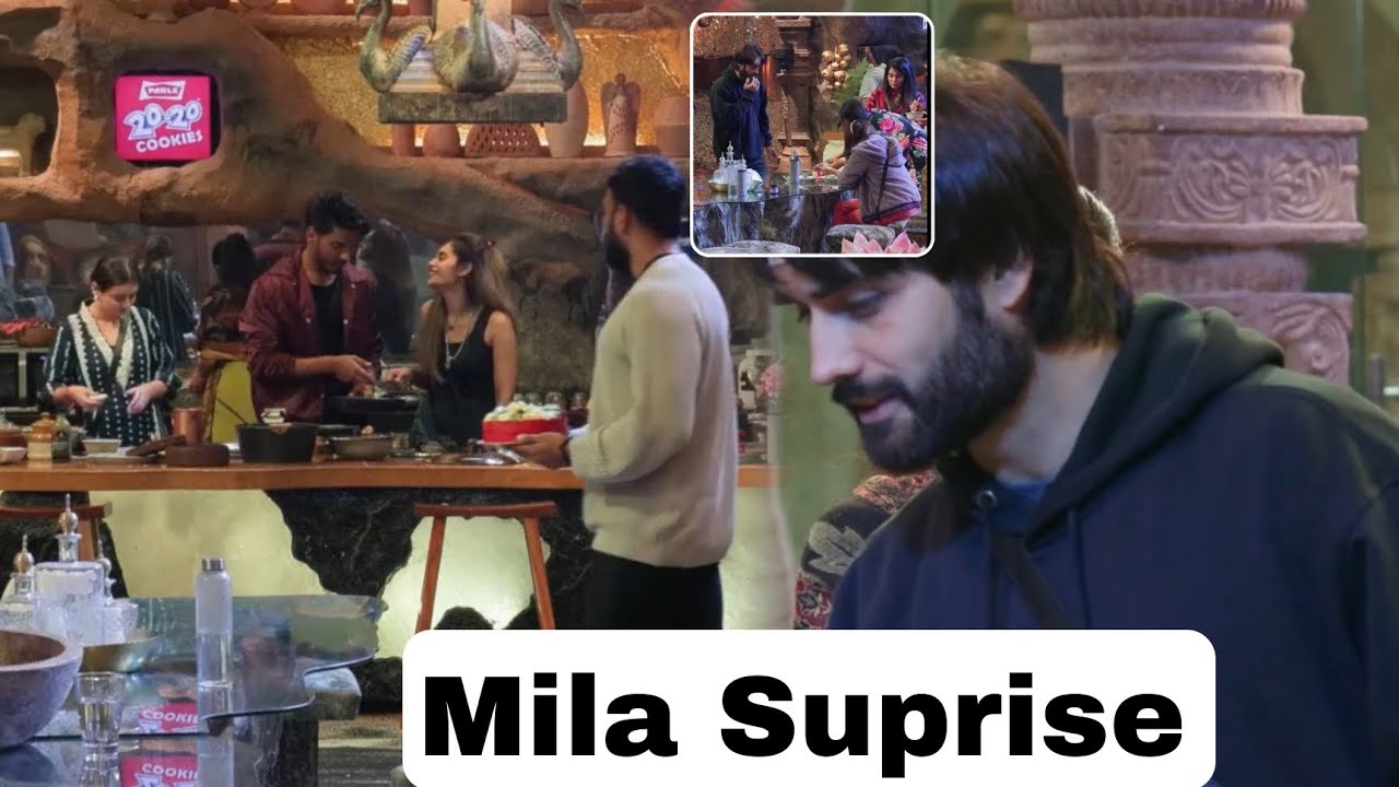 Bigg Boss 18 Aadhi Raat Ko Mila Bada Suprise Vivain Dsena Aur Chahat Pandey Ne Sara Ka Jashan