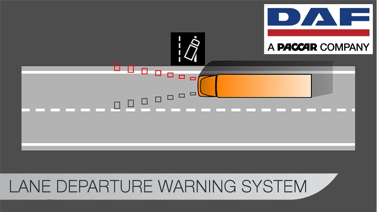 DAF Trucks UK | XF Driver Training | Lane Departure Warning System (LDWS)