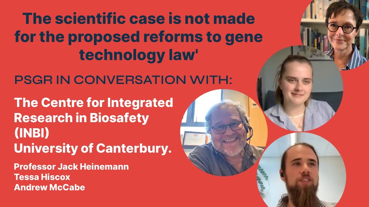 Proposed NZ Gene Tech Bill: Scientists say risk tiering framework is not risk proportionate
