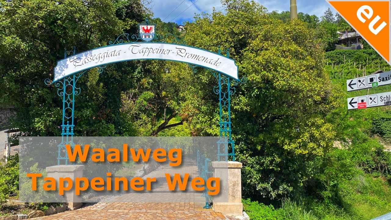 Wandern um Meran: Partschinser/Algunder Waalweg und Tappeiner Weg (Frühjahr 2023, Südtirol)