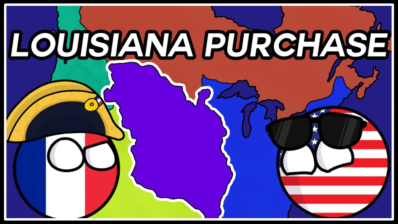 Лучшая торговая сделка в истории? | Покупка Луизианы в Country Balls (при участии Viddy's Vids)