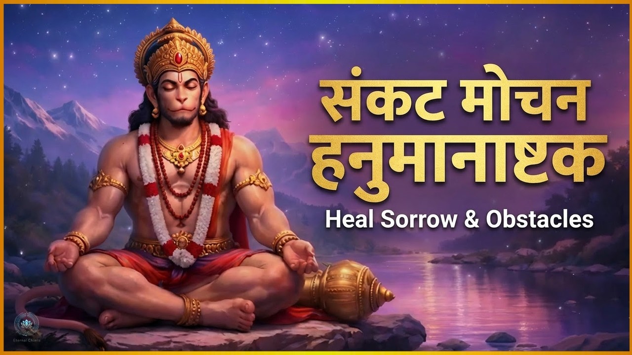 संकट मोचन हनुमानाष्टक | Peaceful Hanuman Ashtak for Healing, Protection & Removing Obstacles