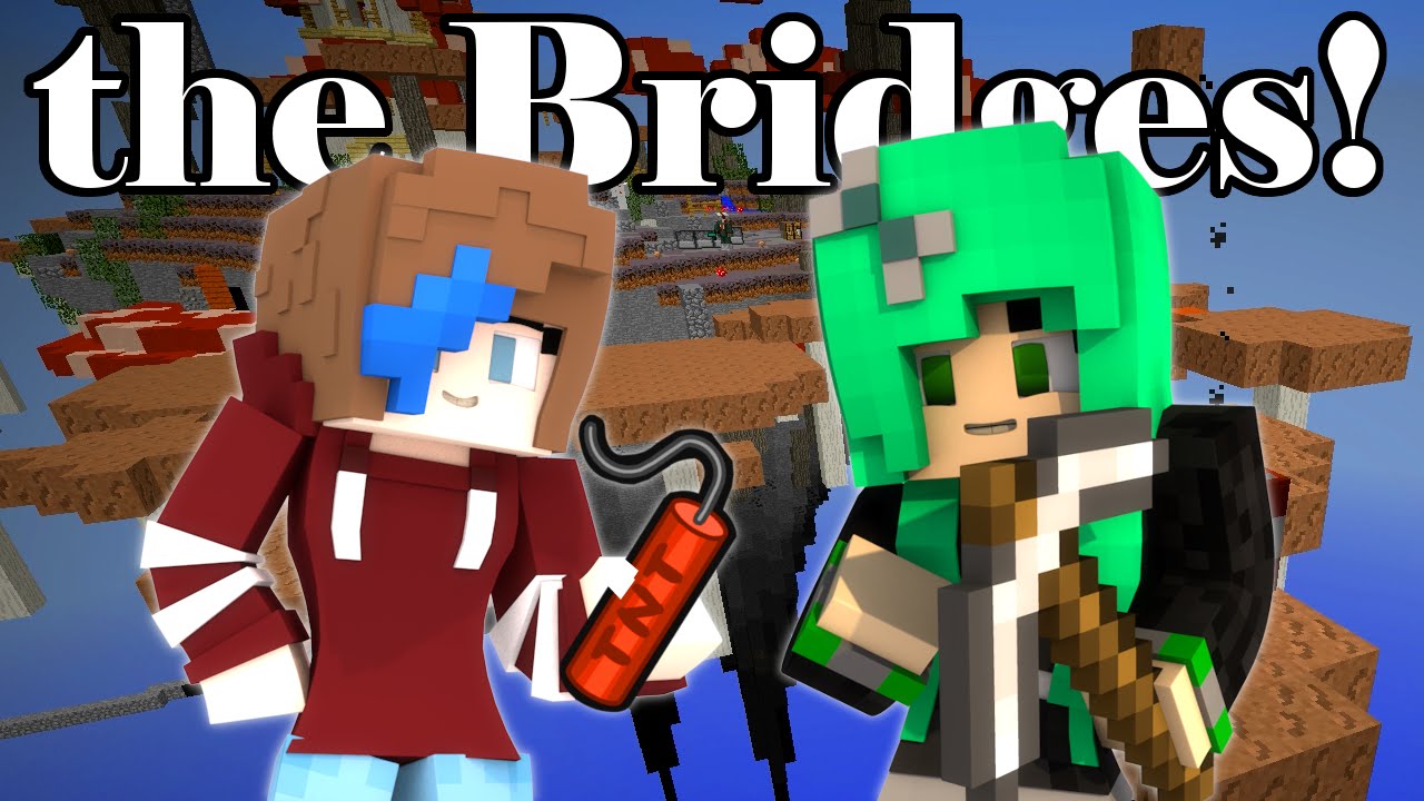 MINECRAFT the BRIDGES | I'M A BOMBER! | RADIOJH GAMES & SallyGreenGamer