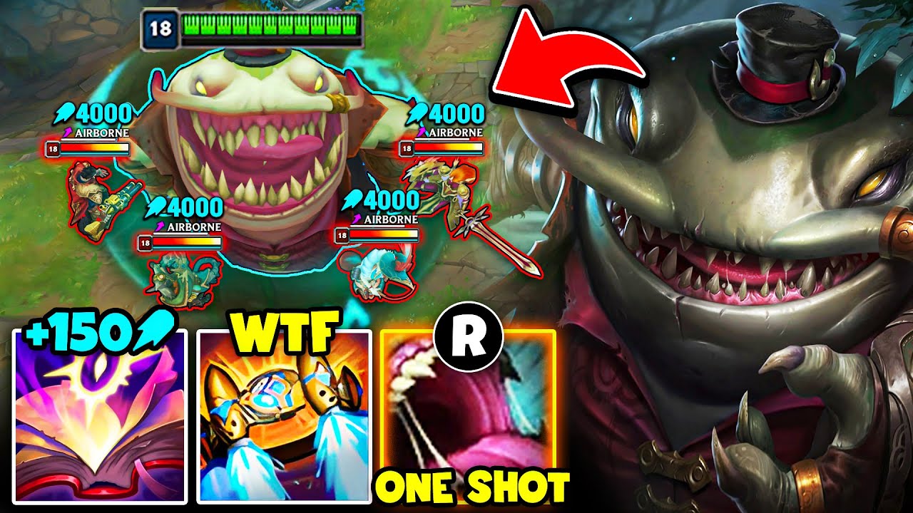 I made this Teemo rage quit with AP Tahm Kench... (THIS IS NOT FAIR)