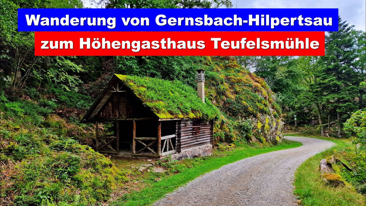 Rundwanderung von Gernsbach-Hilpertsau über den Lautenfelsen zur Teufelsmühle 🥘🥗🍴 | Unteres Murgtal