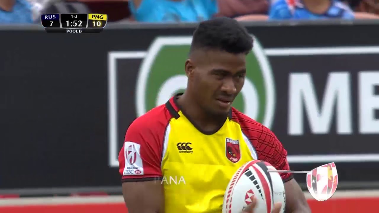 Papua New Guinea 7s vs Russia 7s  Hamilton  2018