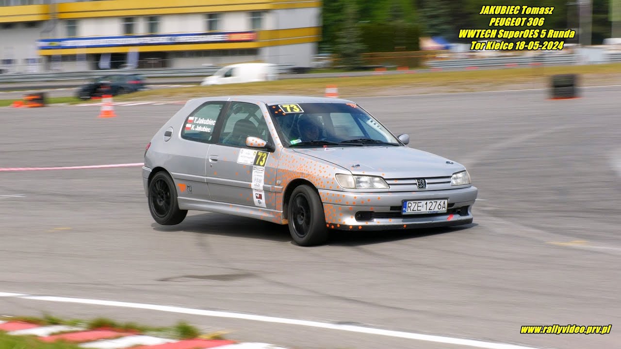 JAKUBIEC Tomasz - PEUGEOT 306 - WWTECH SuperOES 5 Runda Tor Kielce 18-05-2024