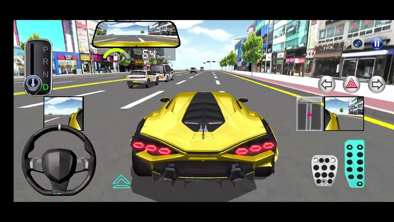 Masini Lamborghini Reventon de condus la scoala de soferi prin oras fara sa provoci accidente