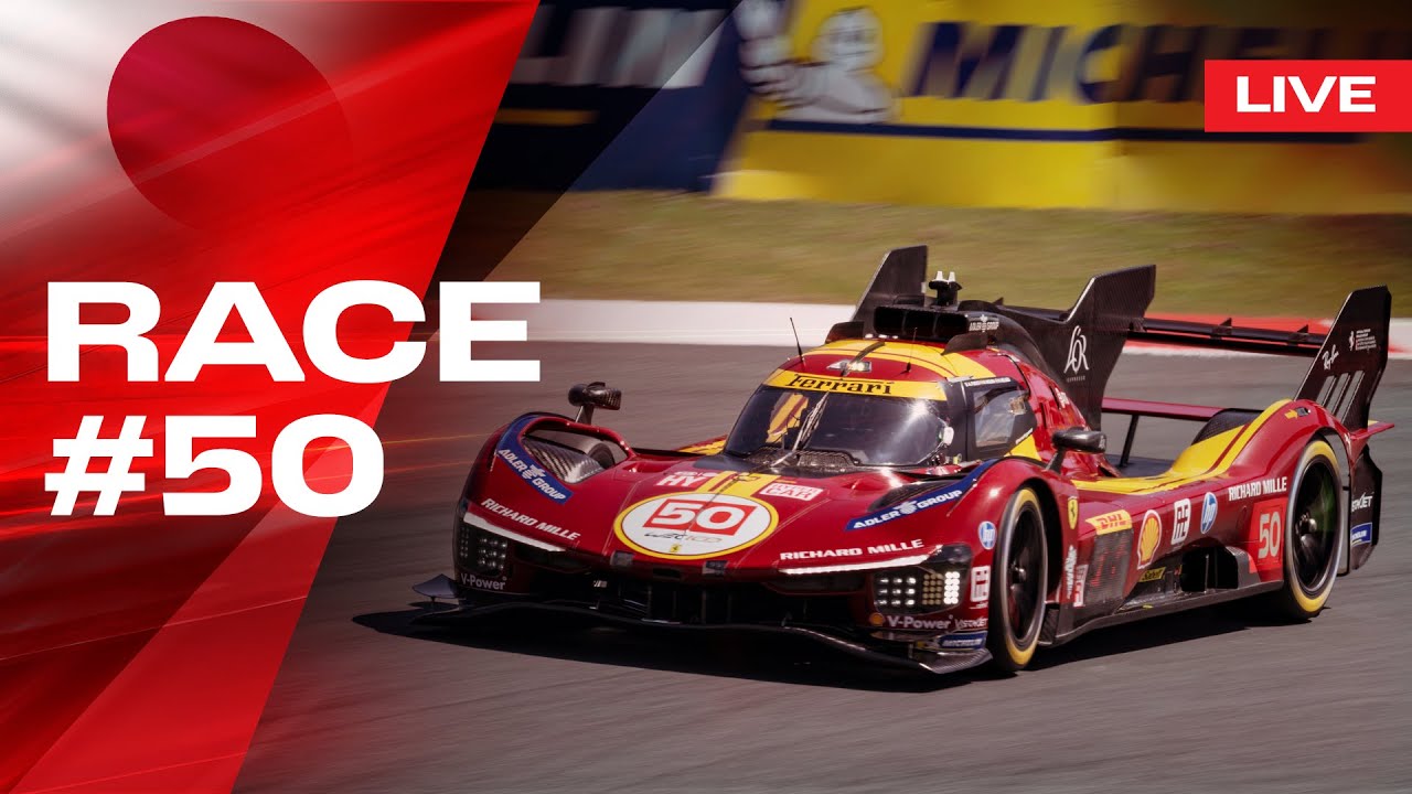 LIVE RACE POV Onboard car #50 for 6 Hours of Fuji | Ferrari Hypercar