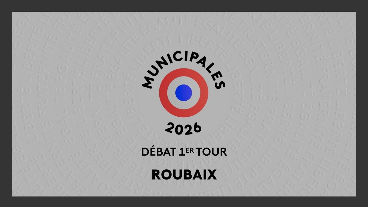 Municipales 2026 : débat des candidats à la mairie de Roubaix