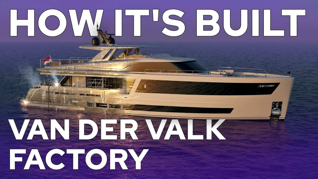 HOW SUPERYACHTS ARE BUILT: EXCLUSIVE ACCESS TO THE VAN DER VALK FACTORY
