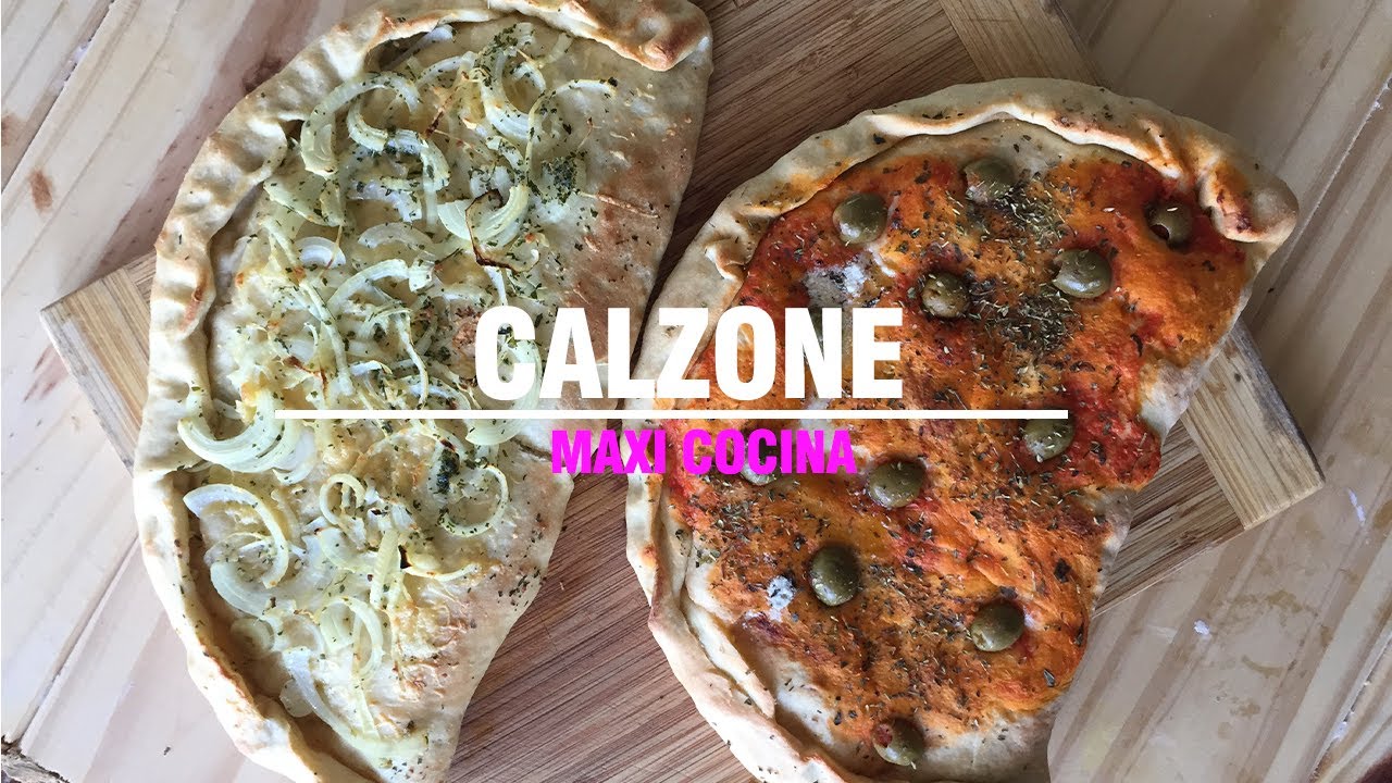 Como se hace el CALZONE italiano | #RecetasDelMundo