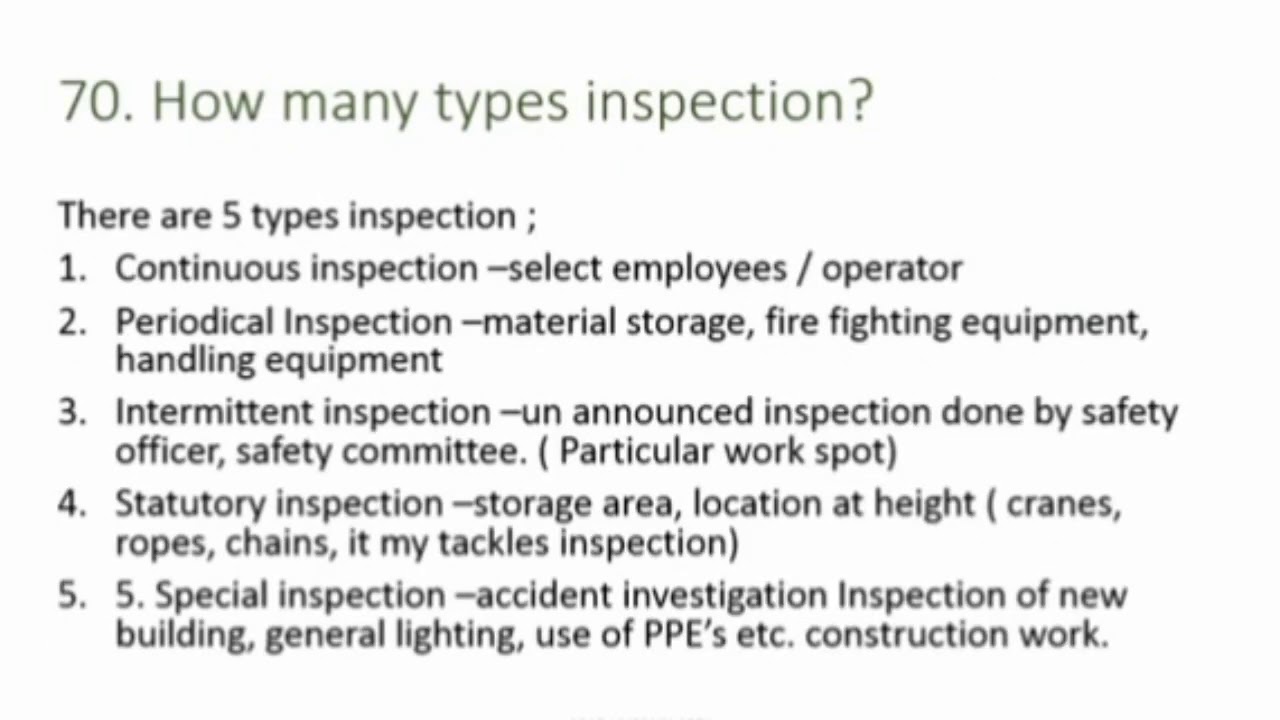 Most Common Interview Questions and Answers For Safety Officer Lecture:03