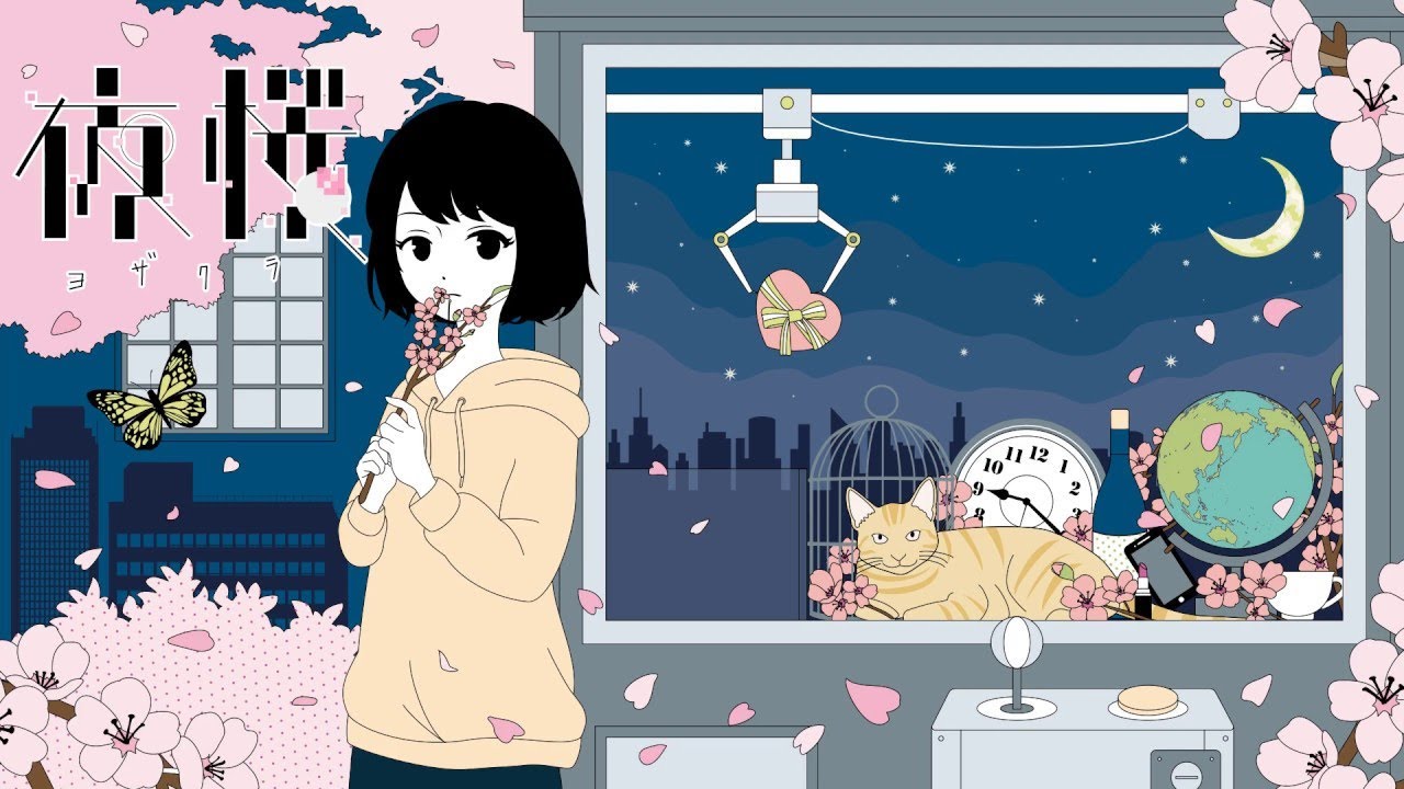 【コラボ】夜桜 - くじら / Covered by ゆた × ikasumicco × 弱酸性 × 柊虎雨 ×はるみん。