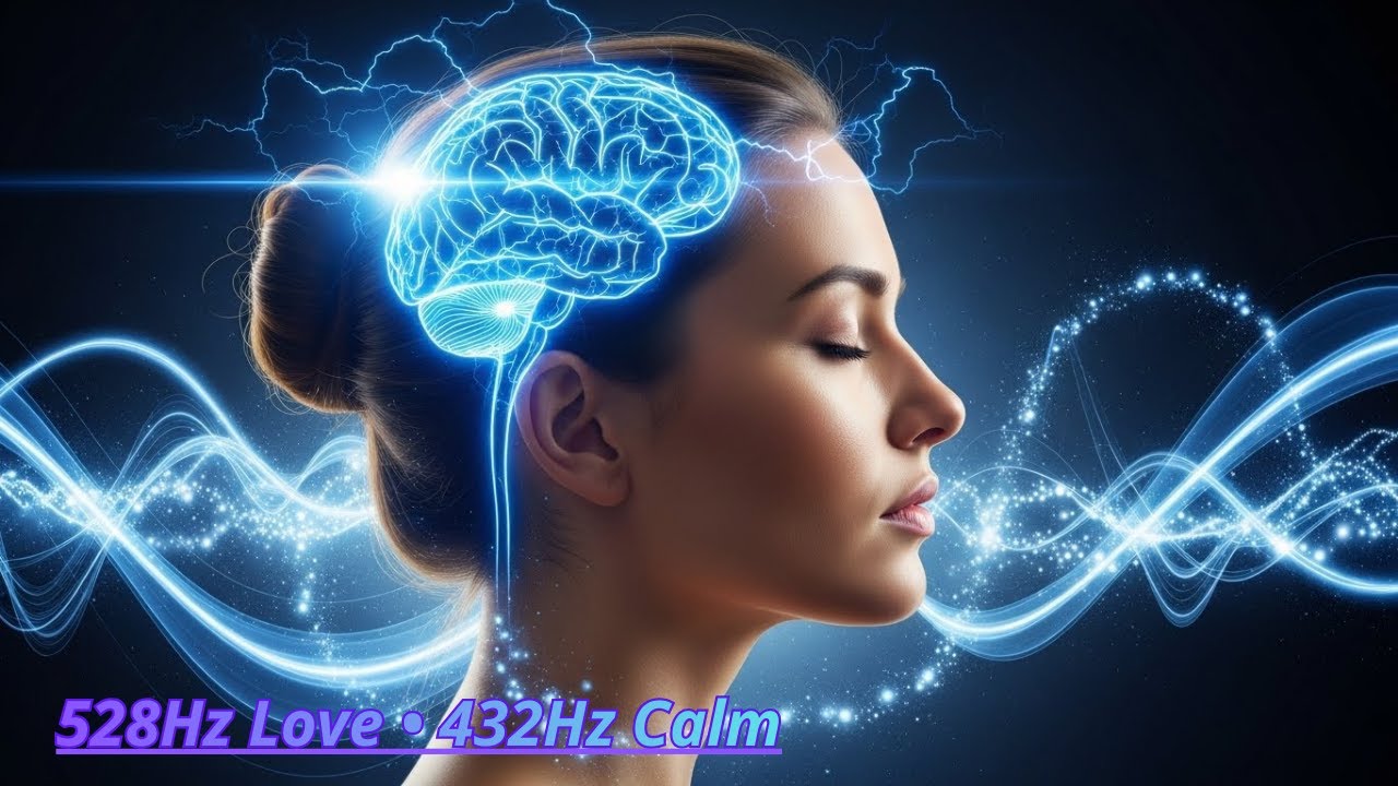 Cosmic Healing Journey ✨ 528Hz Love Frequency + 432Hz Calm Flow — Restore Balance & Inner Harmony