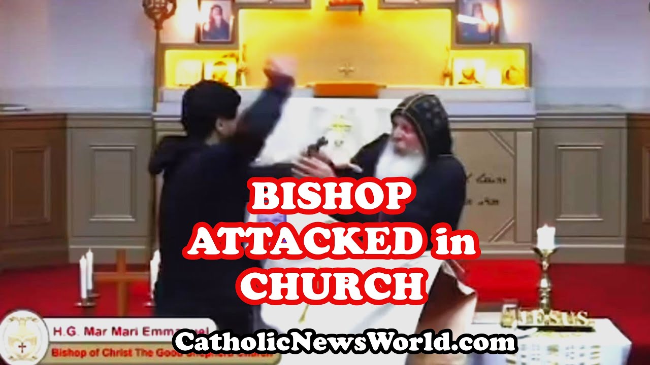 BREAKING NEWS 🛑 Bishop Mar Mari Emmanuel Attacked at Church is Saved by a MIRACLE! Update