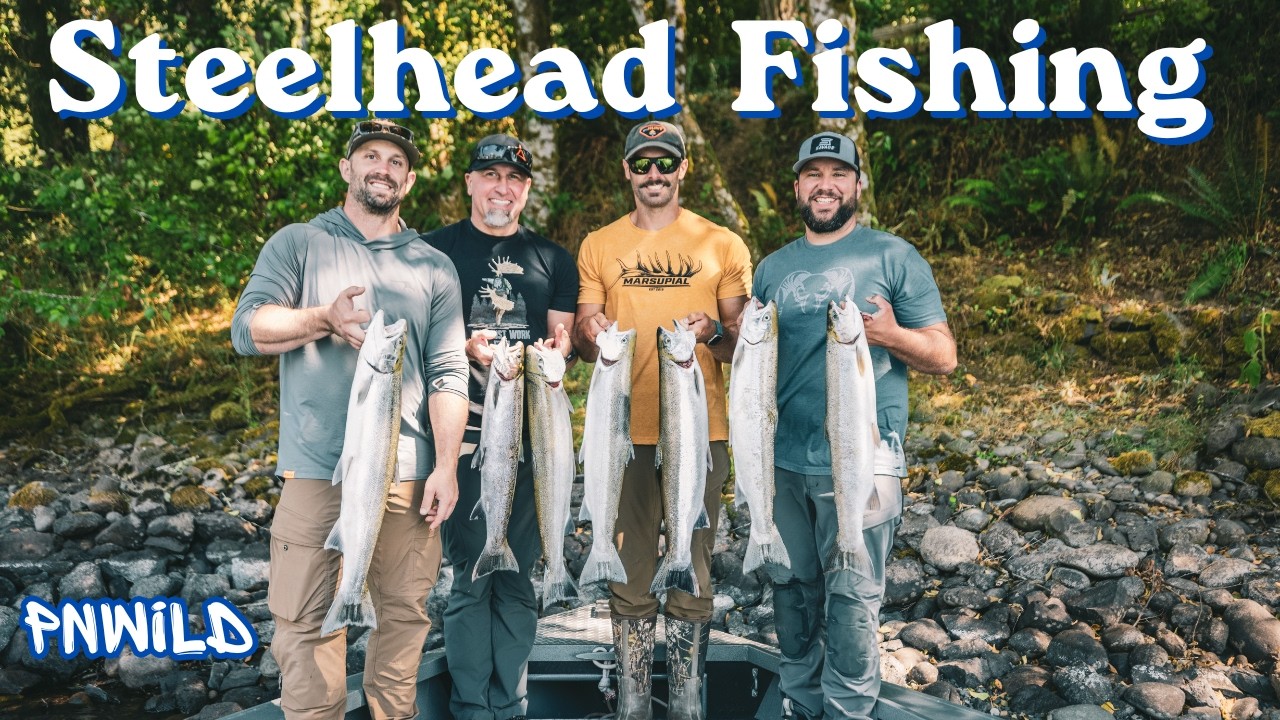 Summer Steelhead on the WORLD FAMOUS Cowlitz River!!