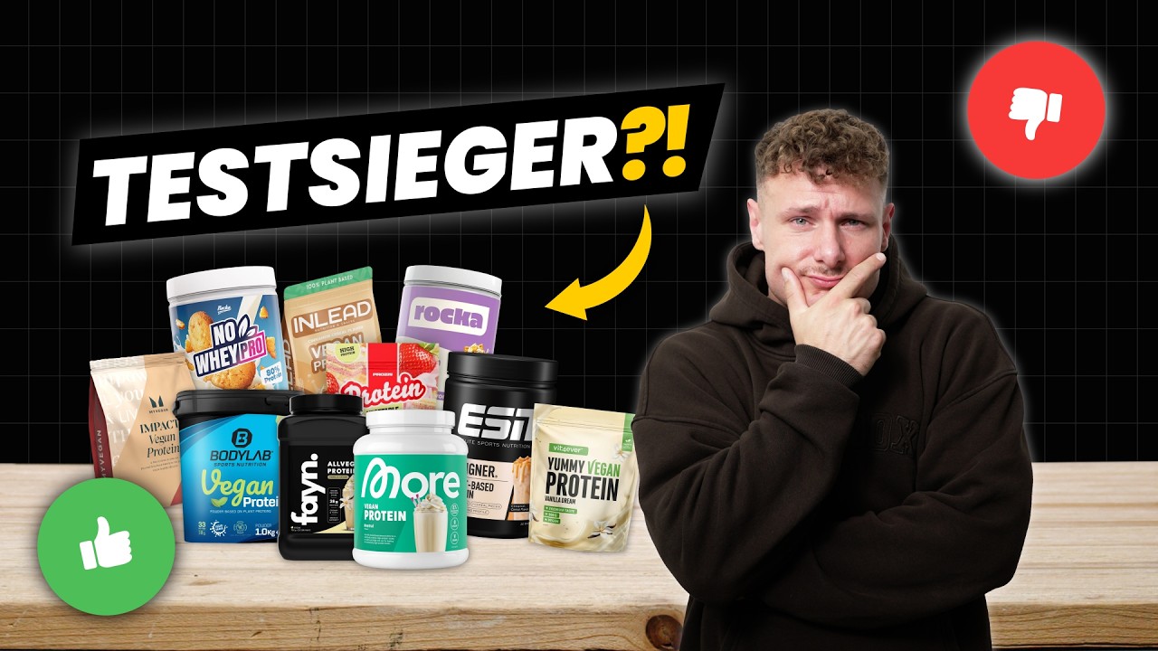 XXL Test: Vegane Proteinpulver im Vergleich 2026