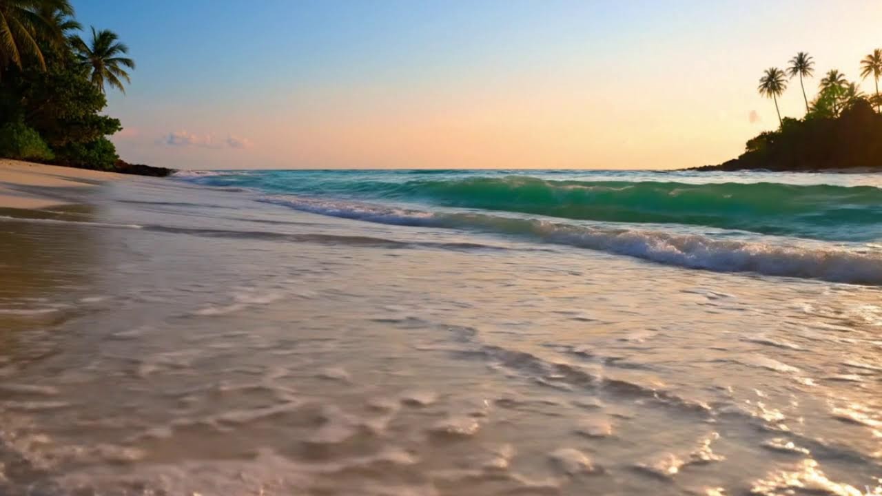 24/7 LIVE STREAM 🎥 Peaceful Ocean Paradise | Soothing Sea Waves Ambience for Deep Sleep 😴