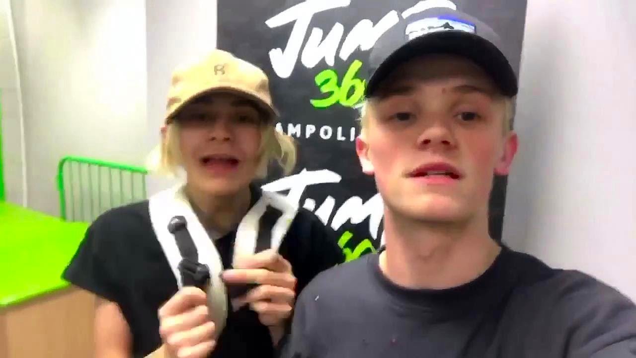 Bars and Melody at Jump 360 trampoline park (24/6/17)