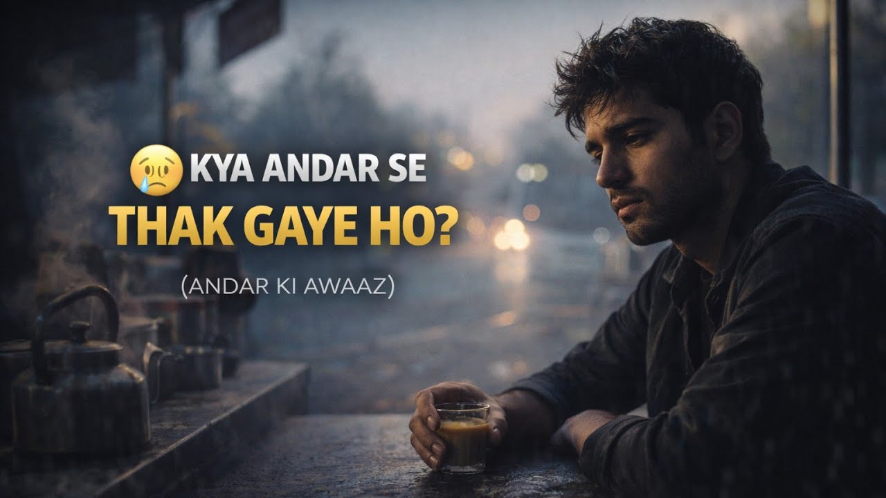Jab zindagi ki race se thak jao toh ye sunna... 🎧 | Deep Healing | Heart Touching Words 