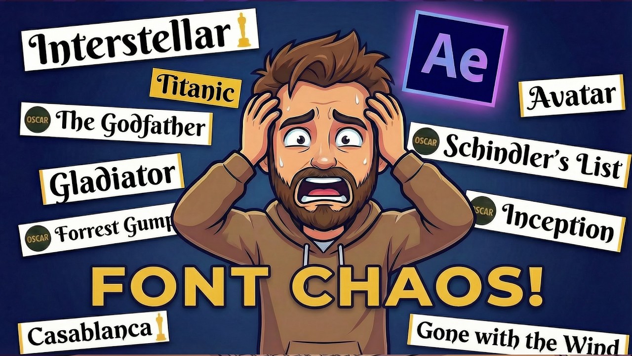 Project Font Pro for After Effects Tutorial
