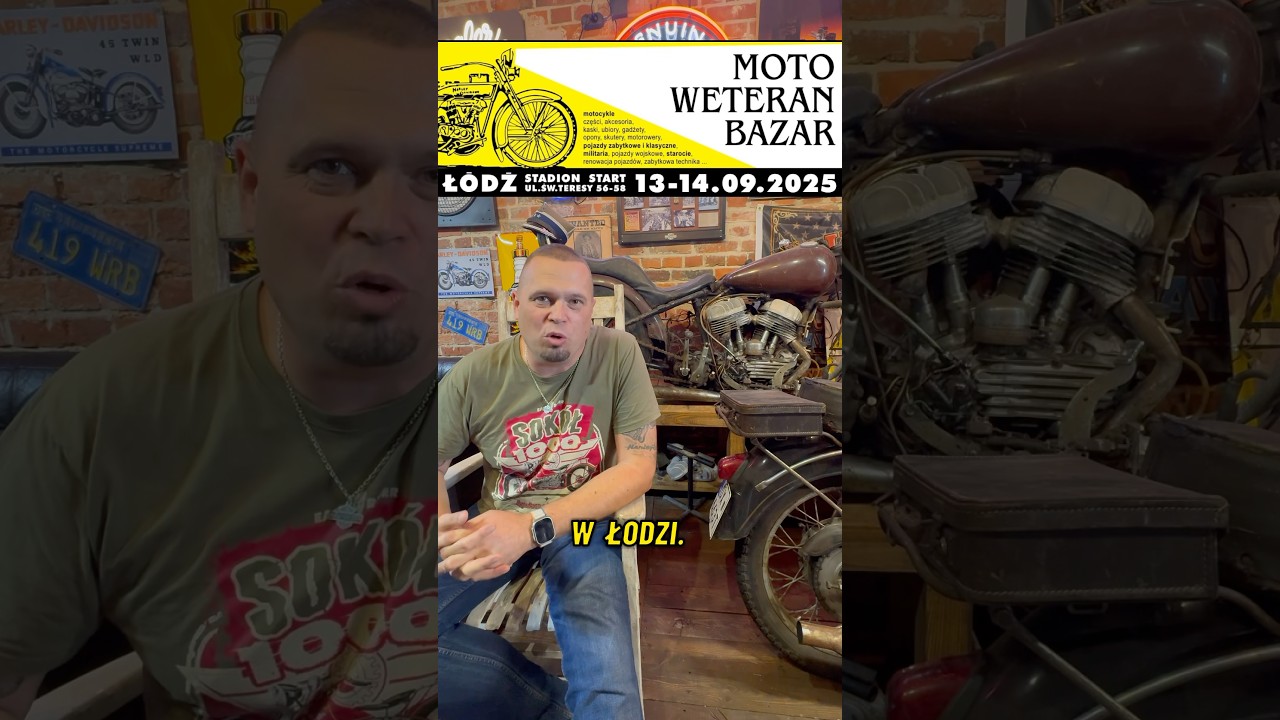 Moto Weteran Bazar Ł&oacute;dź  Wielka Giełda Staroci 13-14.09.2025 Konkurs