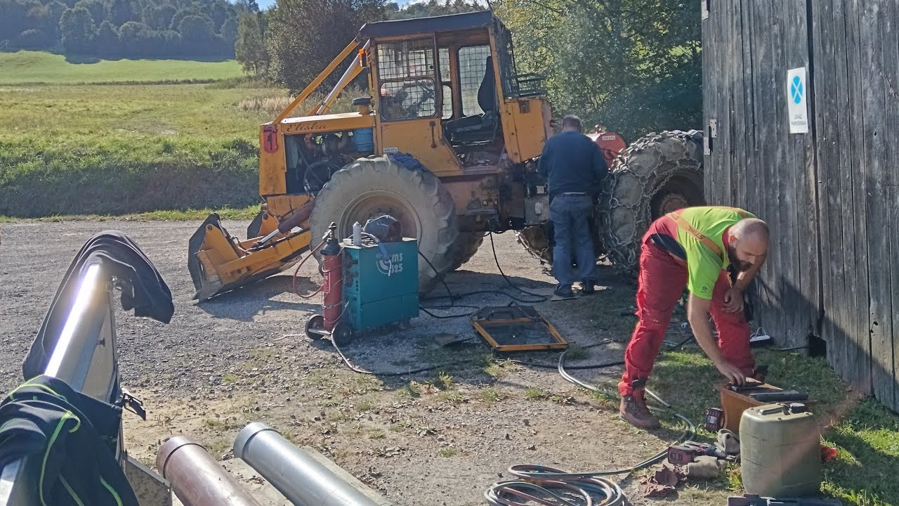 LKT 81 Turbo - Oprava prasknutého rámu a oka na otáčanie. Snáď už bude držať 💪💪