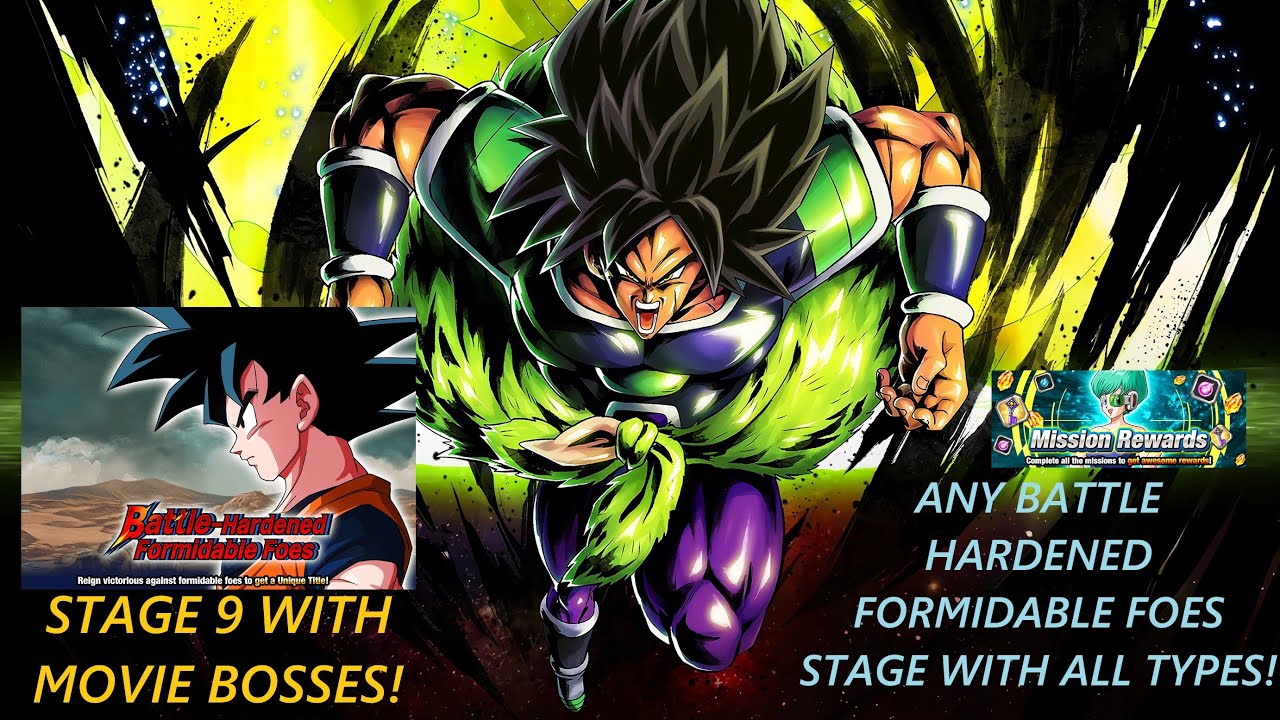 POWER LEVEL UPDATE MISSIONS! BATTLE HARDENED FORMIDABLE FOES W/ALL TYPES! STAGE 9 WITH MOVIE BOSSES!