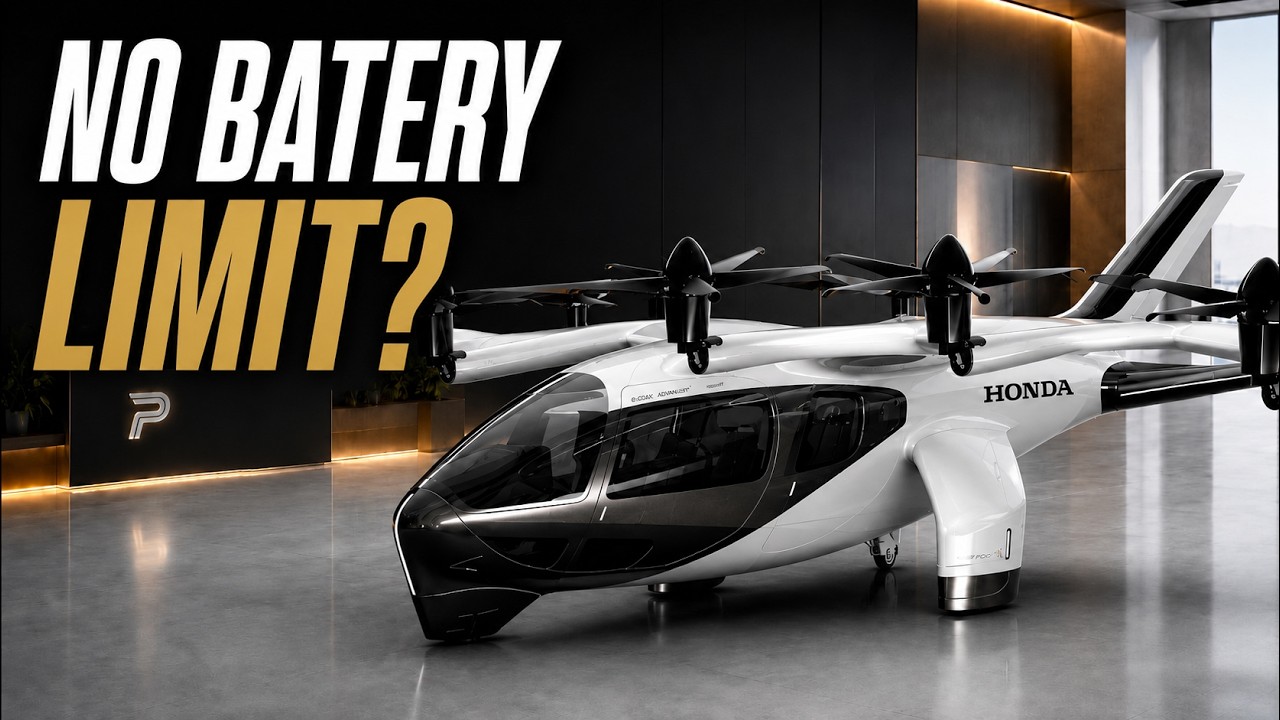 Why Honda&rsquo;s eVTOL Can Fly Farther Than Battery-Only Air Taxis