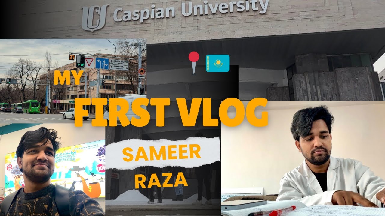My First Vlog in Almaty | MBBS Student Life in Kazakhstan 🇰🇿
