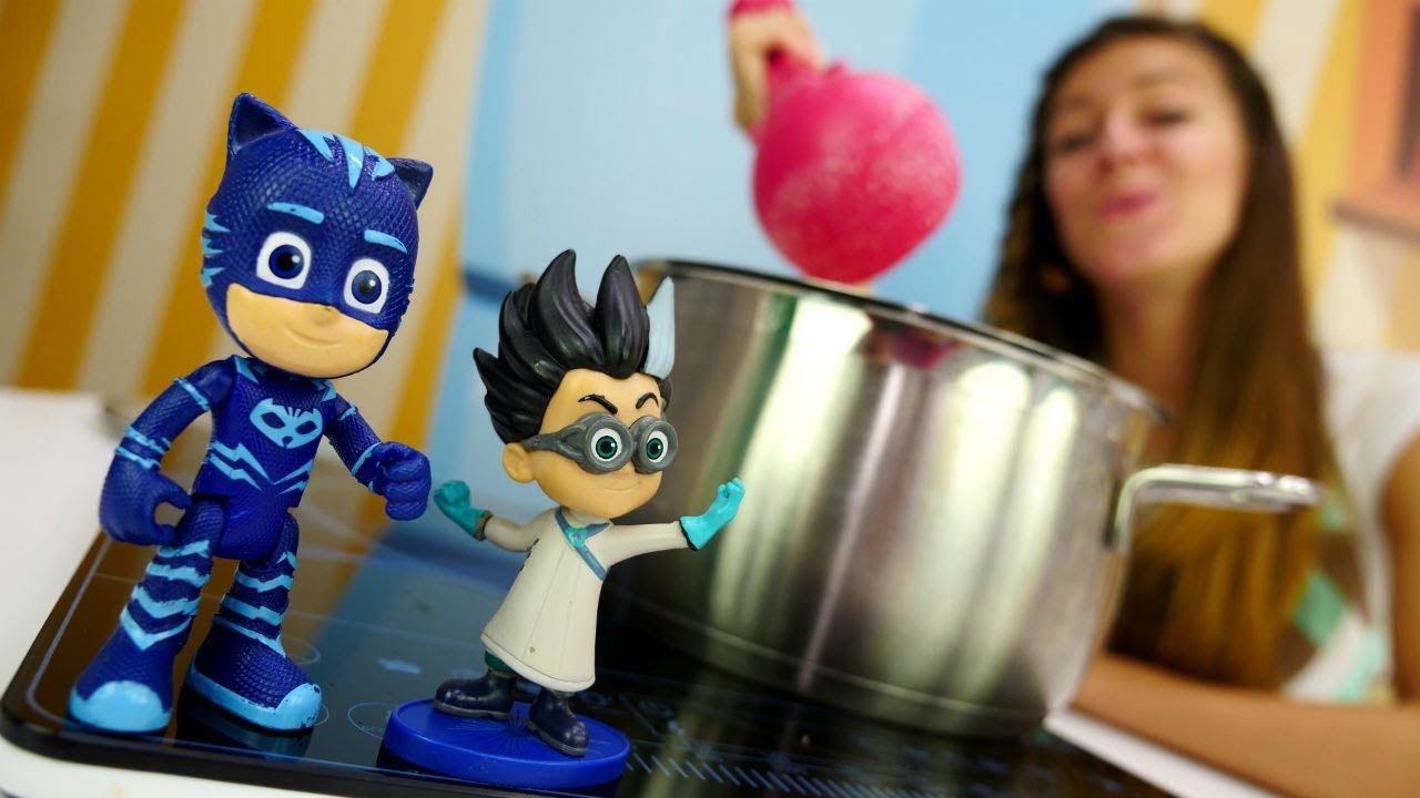 Sopa de cebolla para Catboy de PJ Masks. Cocina para niños.