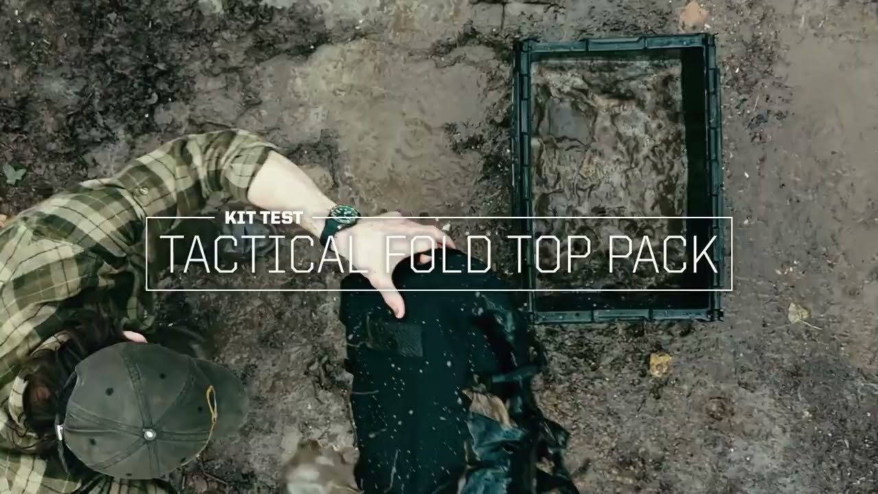 KIT TEST - Tactical Fold Top Pack